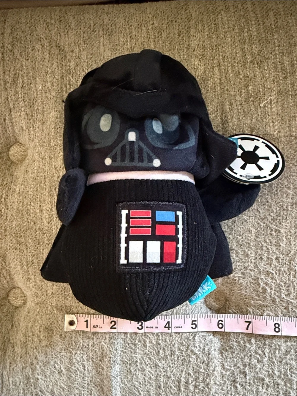 NWT Bark Darth Vader Multi Part Squeaky and Crinkle Toy